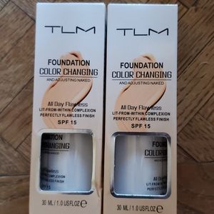 TLM foundation color changing make-up